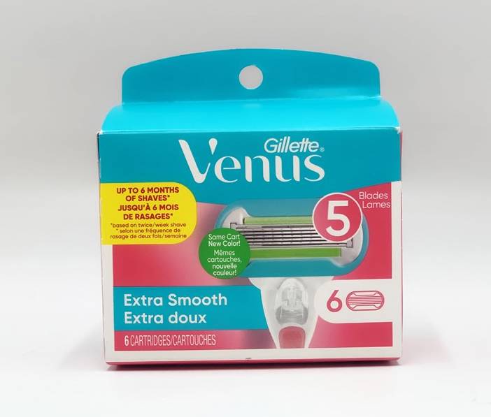 Venus Extra Smooth Women's Razor Blade Refills - 6ct