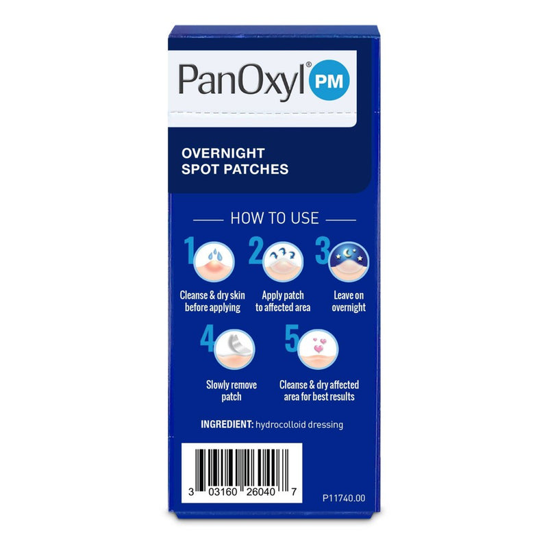 PanOxyl Overnight Spot Patches - 40ct