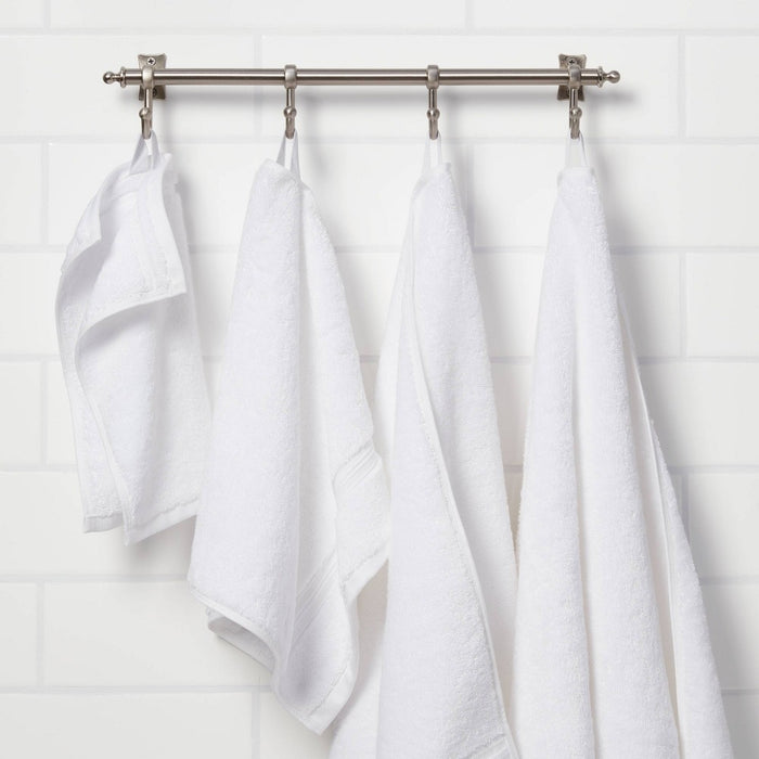 Antimicrobial Bath Towel White - Threshold