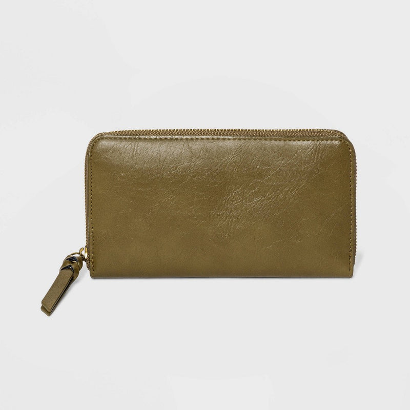 Women's Zip Wallet - Universal Thread Olive Green