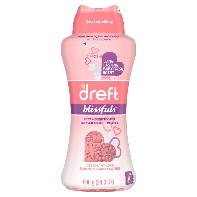 Dreft Blissfuls Baby Fresh Scent In-Wash Scent Booster Beads - 24oz