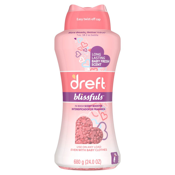 Dreft Blissfuls Baby Fresh Scent In-Wash Scent Booster Beads - 24oz