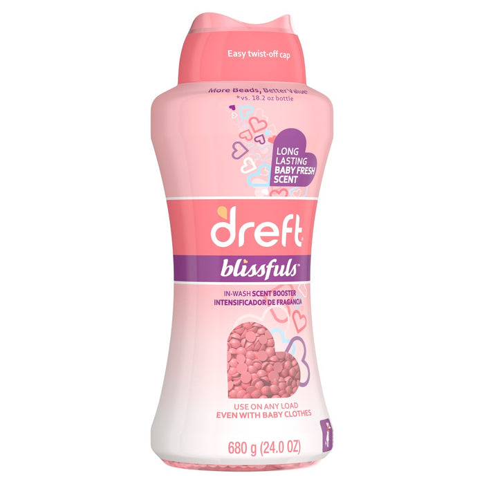 Dreft Blissfuls Baby Fresh Scent In-Wash Scent Booster Beads - 24oz