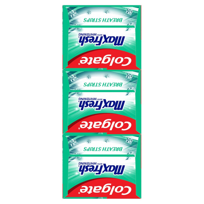 Colgate MaxFresh Whitening Toothpaste with Mini Breath Strips - Clean Mint - 6.3oz/3pk