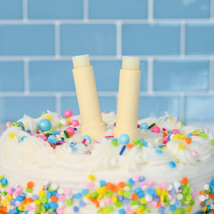 eos Lip Balm Stick - Birthday Cake - 0.28oz