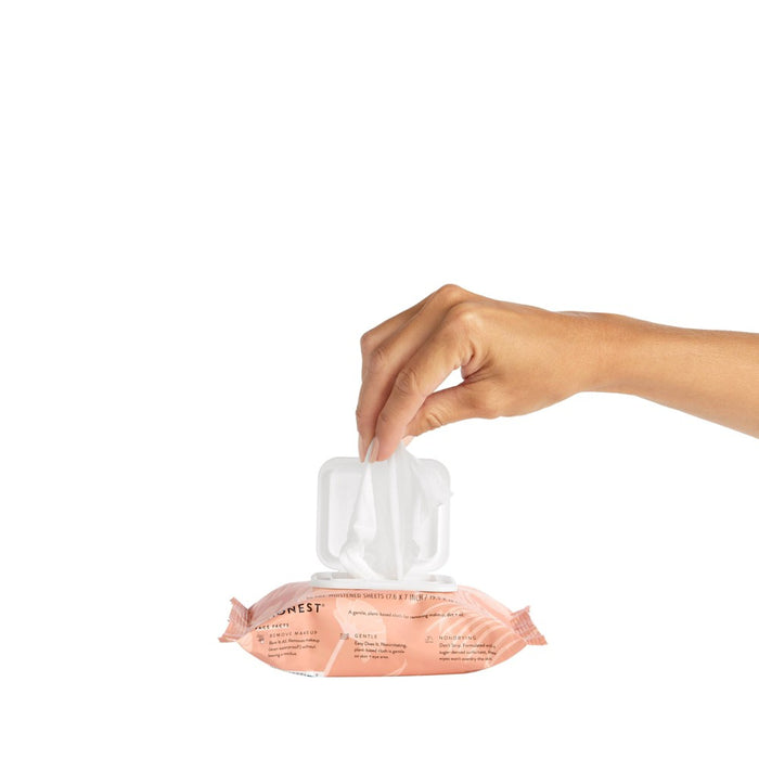 Honest Beauty Unscented Makeup Remover Wipes - 30ct