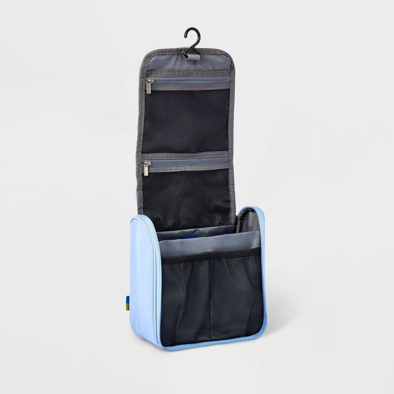 Small Hanging Toiletry Bag Blue - Open Story