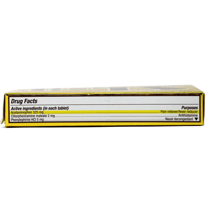 Midway XL-3 Cold Medicine Tablets - 20ct