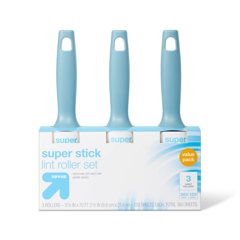 Lint Roller Triple Pack 120 Sheets - up & up