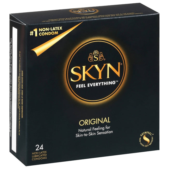 SKYN Original Non-Latex Lubricated Condoms - 24ct
