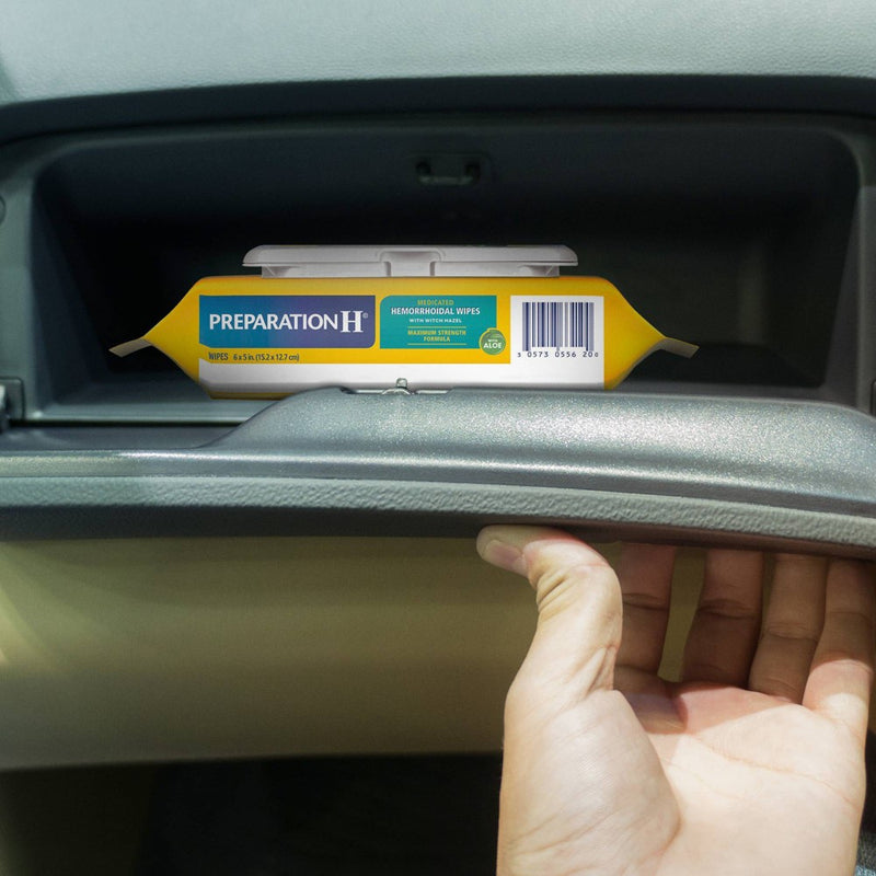 Preparation H Maximum Strength formula Medicated Wipes - 48ct
