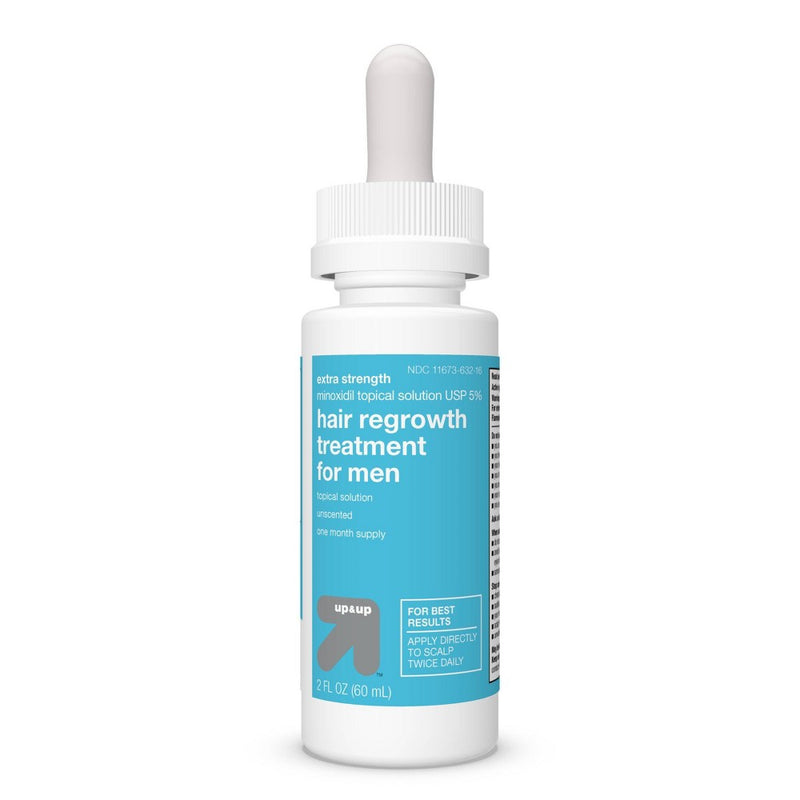 Hair Regrowth Treatment for Men - 3ct/2 fl oz - up & up