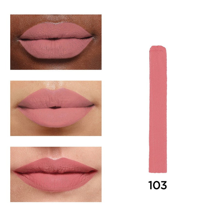 L'Oreal Paris Colour Riche Voluminous Matte Lipstick - 103 Le Rosy Confident - 0.06oz