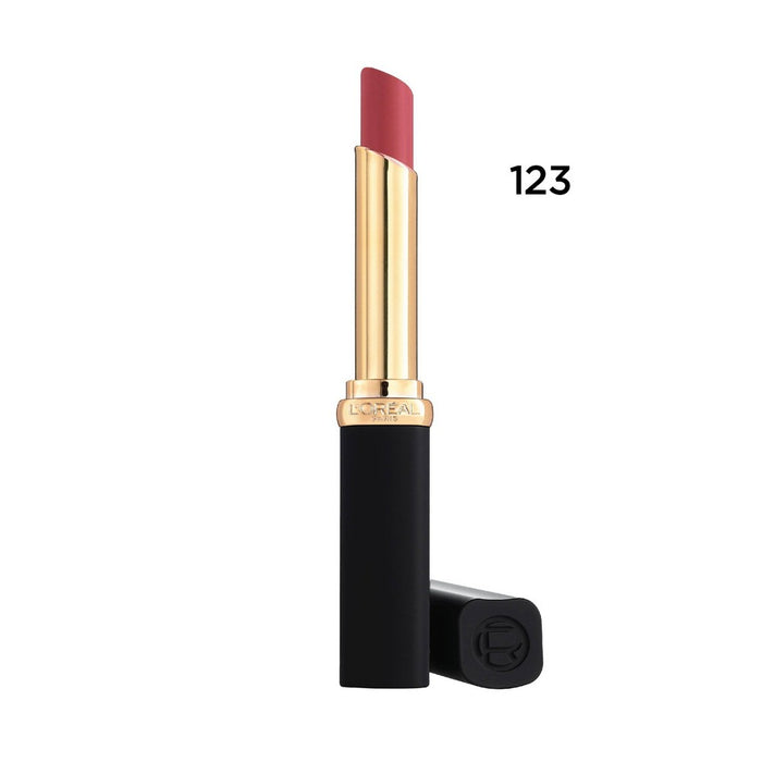 L'Oreal Paris Colour Riche Voluminous Matte Lipstick - 123 Le Nude Independent - 0.06oz