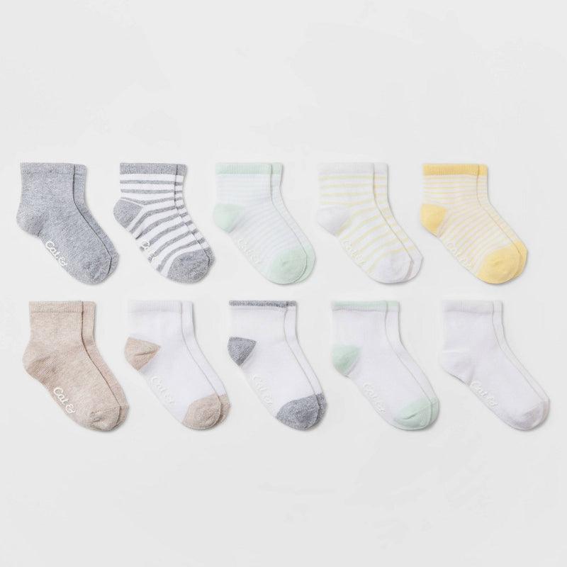 Toddler Ankle Socks - Cat & Jack 4T-5T
