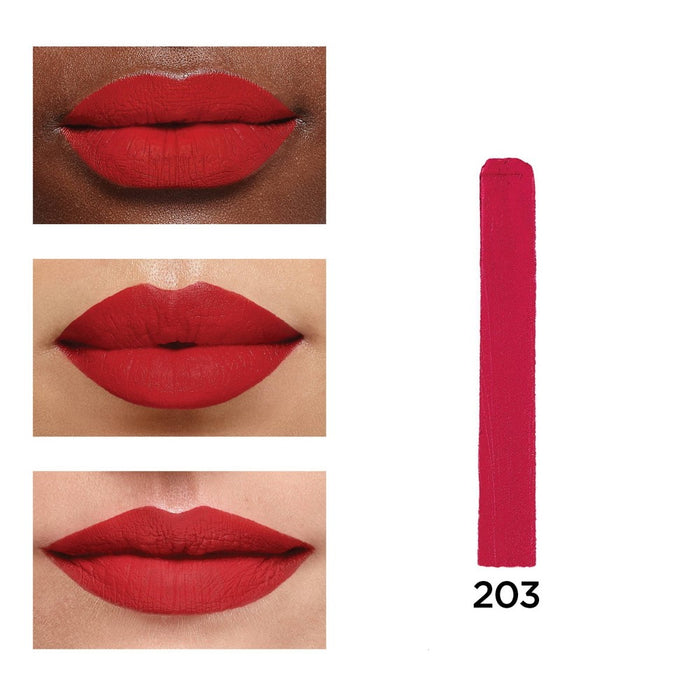 L'Oreal Paris Colour Riche Voluminous Matte Lipstick - 203 Le Rouge Avant-garde - 0.06oz