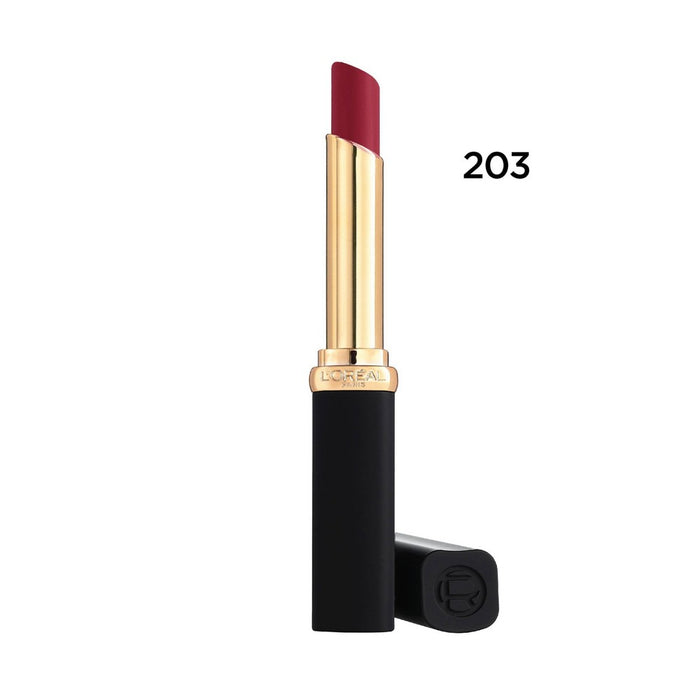 L'Oreal Paris Colour Riche Voluminous Matte Lipstick - 203 Le Rouge Avant-garde - 0.06oz
