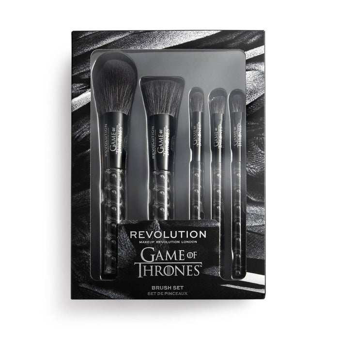 Makeup Revolution x Game of Thrones 3 Eyed Raven Brush Set - 5ct