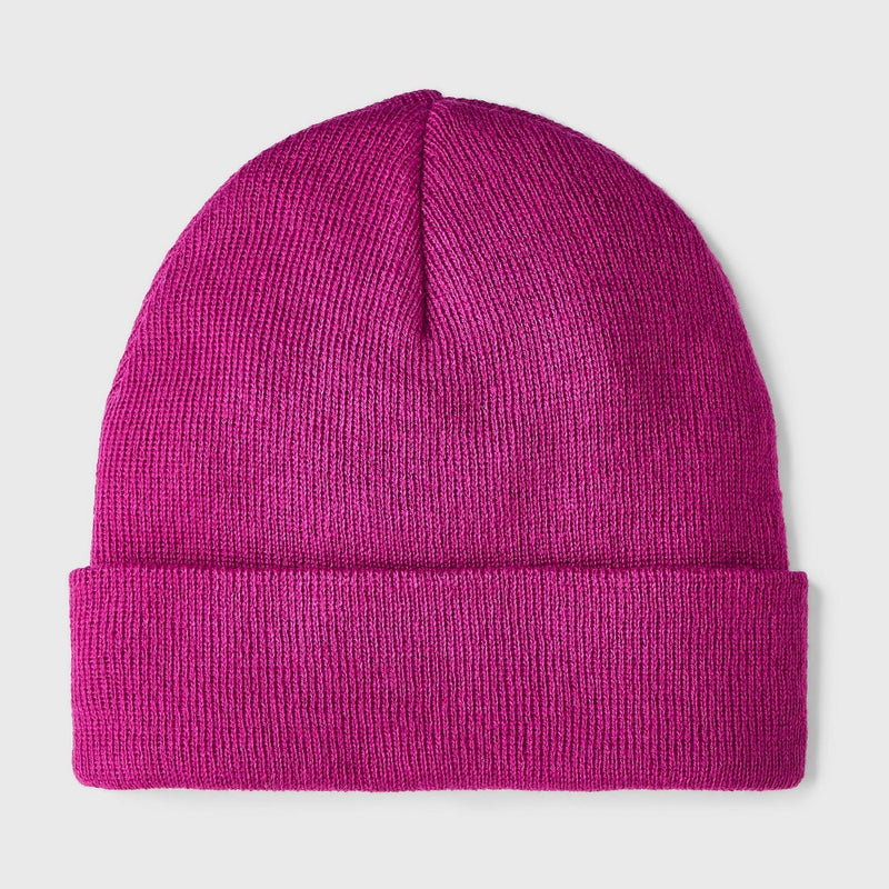 Kids' Solid Knit Cuffed Beanie - Cat & Jack Pink