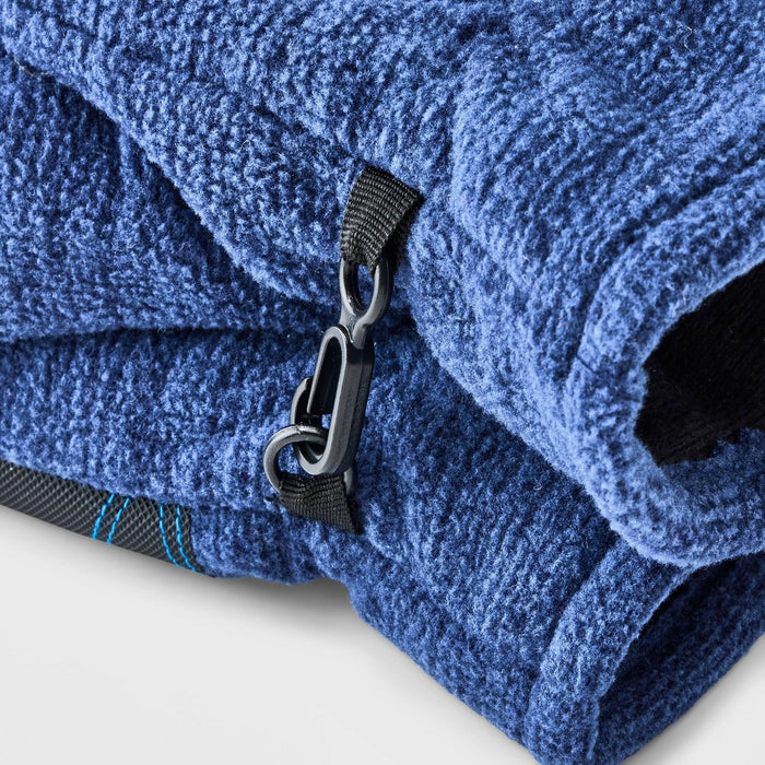 Boys' Fleece Gloves - All in Motion Navy Blue 8-14