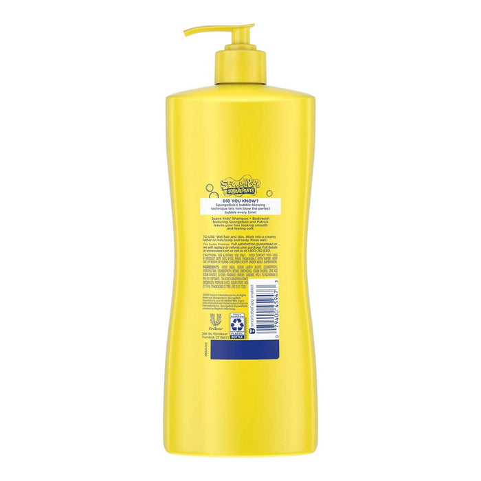 Suave Kids SpongeBob SquarePants Jellyfish Splash 2-in-1 Shampoo + Body Wash - 28 fl oz