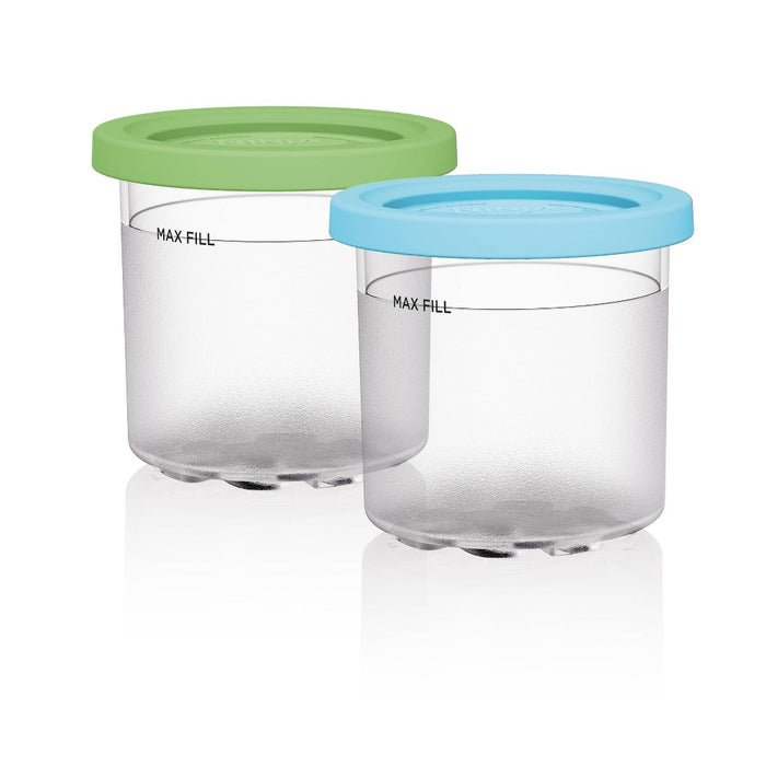 Ninja 2pc Creami Pints and Colored Lids XSKPLID2CD