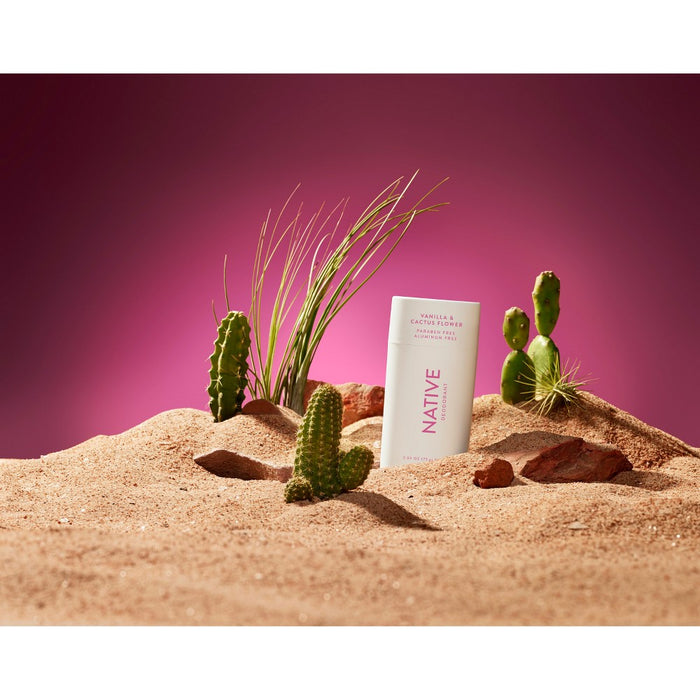 Native Deodorant - Vanilla & Cactus Flower - 2.65oz