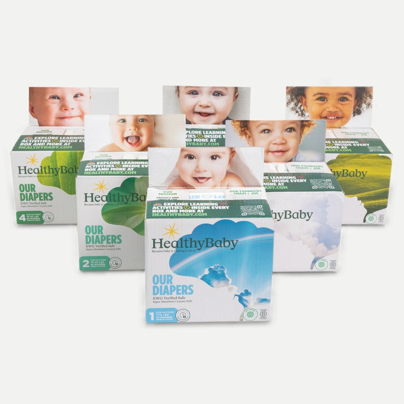 HealthyBaby Diapers - Size 3 - 58ct
