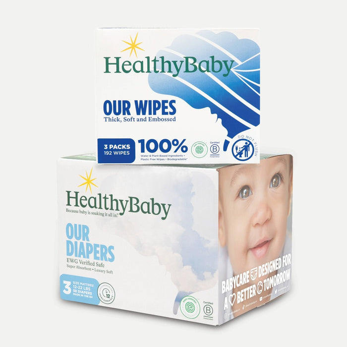 HealthyBaby Diapers - Size 3 - 58ct