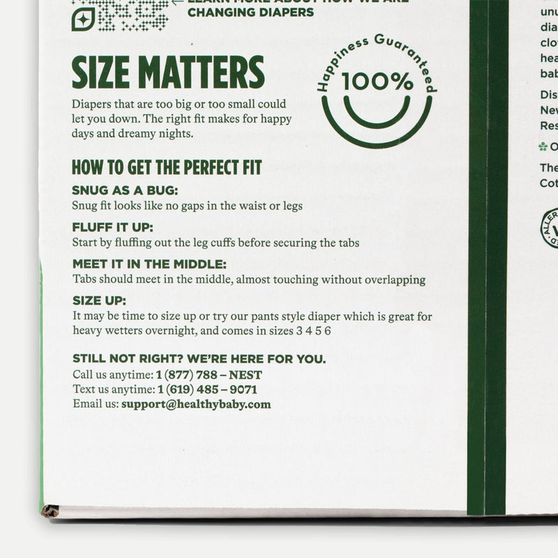 HealthyBaby Diapers - Size 3 - 58ct