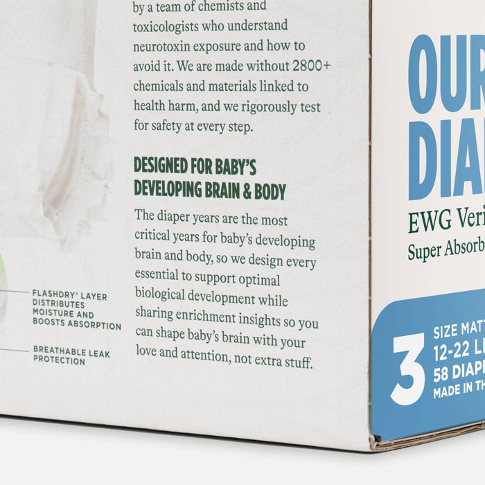 HealthyBaby Diapers - Size 3 - 58ct