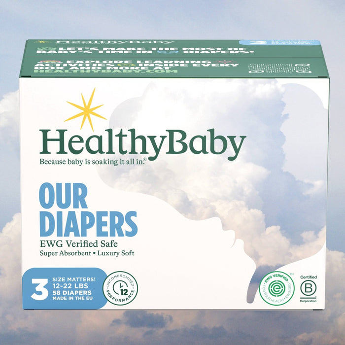 HealthyBaby Diapers - Size 3 - 58ct