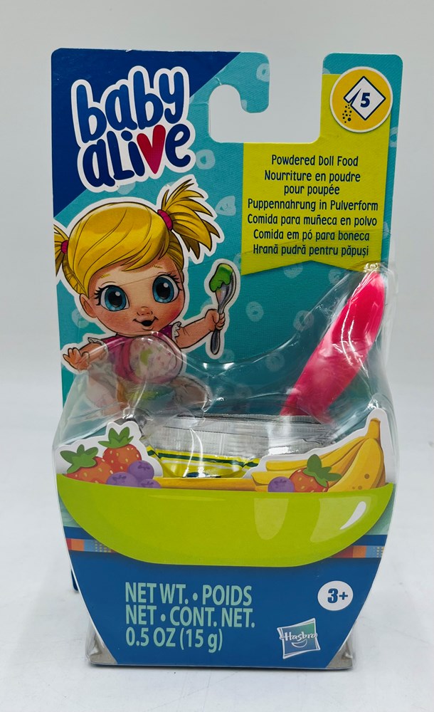 Baby Alive Powdered Food Packets- PACKAGING MAY VARY