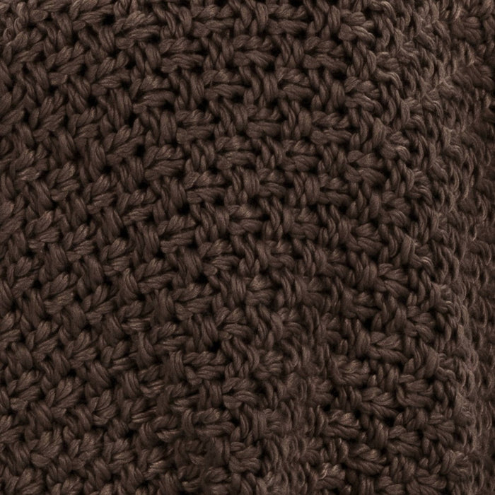Oversized Recycled Knit Throw Blanket Gray - Threshold