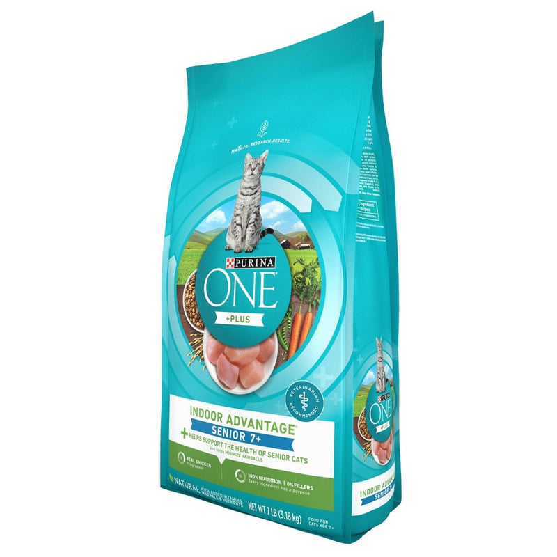 Purina ONE Vibrant Maturity Premium Senior Chicken Flavor Dry Cat Food - 7lbs