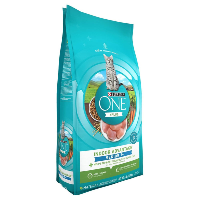 Purina ONE Vibrant Maturity Premium Senior Chicken Flavor Dry Cat Food - 7lbs