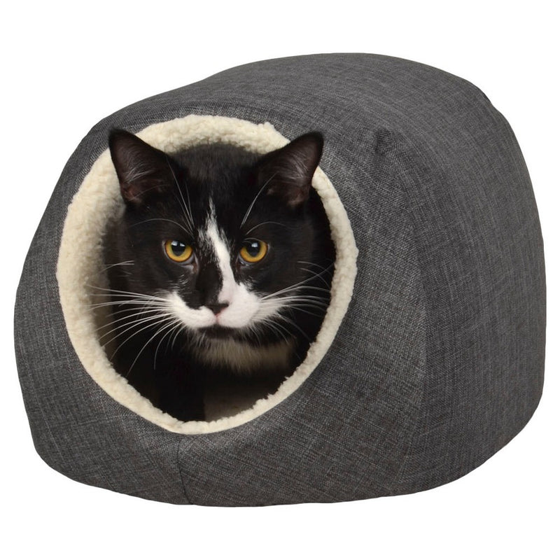 Pet Cave/Bed - Gray - Small - Boots & Barkley