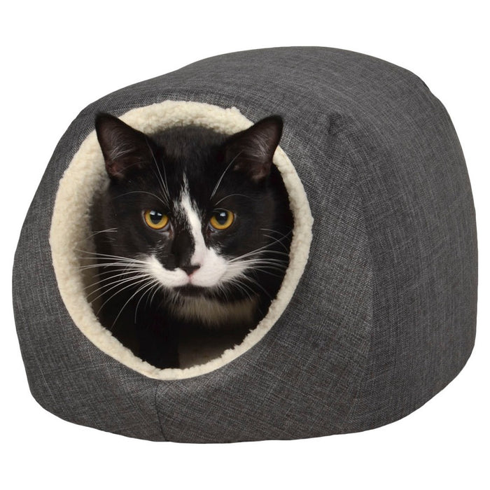 Pet Cave/Bed - Gray - Small - Boots & Barkley