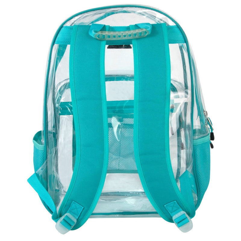Summit Ridge Clear 18" Backpack - Aqua Green