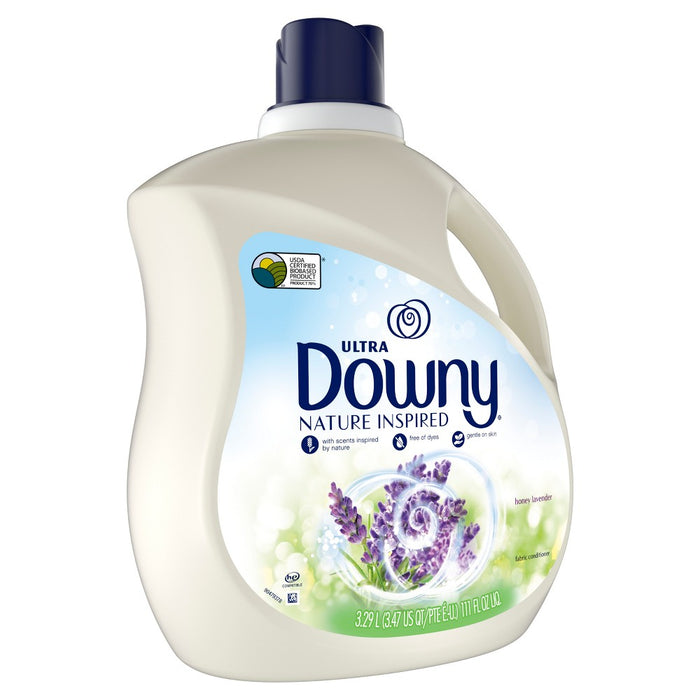 Downy Nature Blends Honey Lavender Scent Liquid Fabric Conditioner and Fabric Softener - 111 fl oz