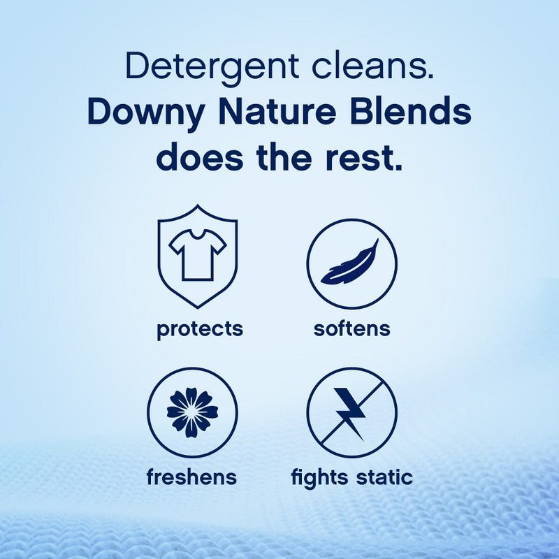 Downy Nature Blends Honey Lavender Scent Liquid Fabric Conditioner and Fabric Softener - 111 fl oz