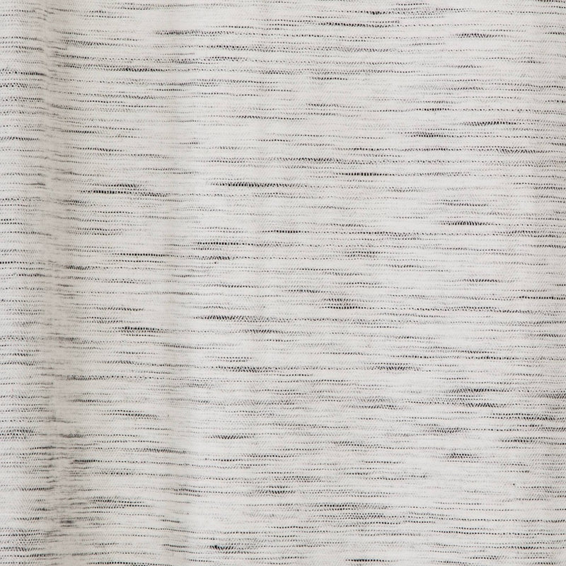 1pc 54"x84" Light Filtering Striation Herringbone Window Curtain Panel White/Gray - Project 62