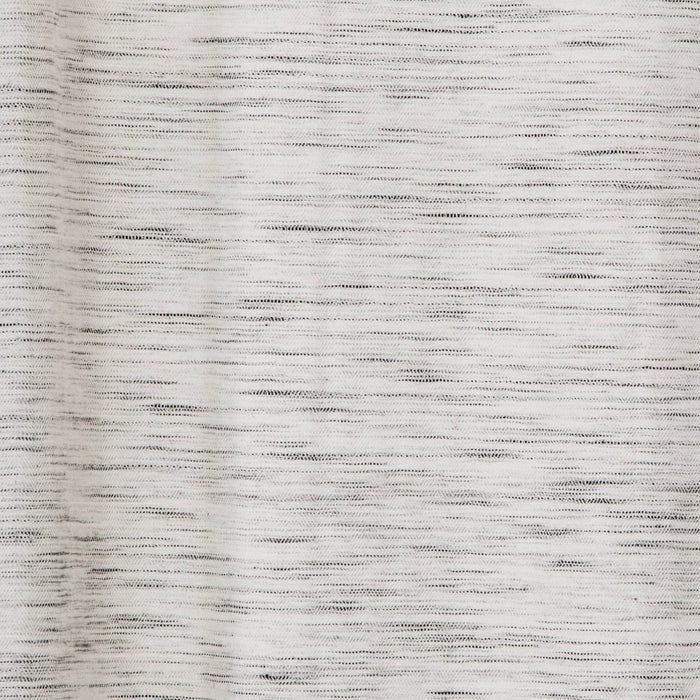 1pc 54"x84" Light Filtering Striation Herringbone Window Curtain Panel White/Gray - Project 62