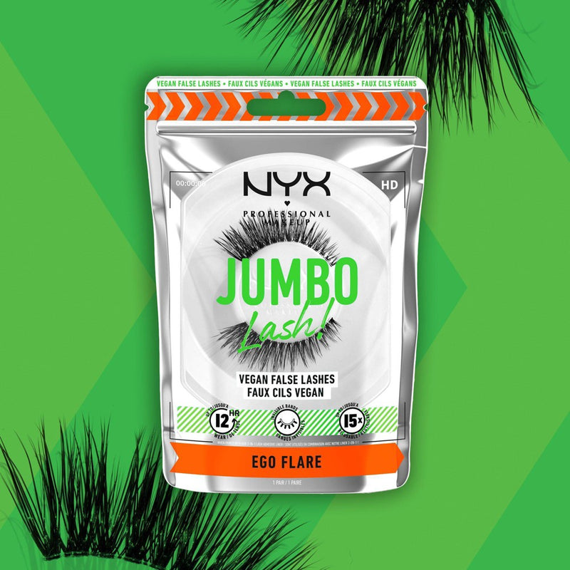 NYX Professional Makeup Jumbo Lash Vegan False Eyelashes - Ego Flare
