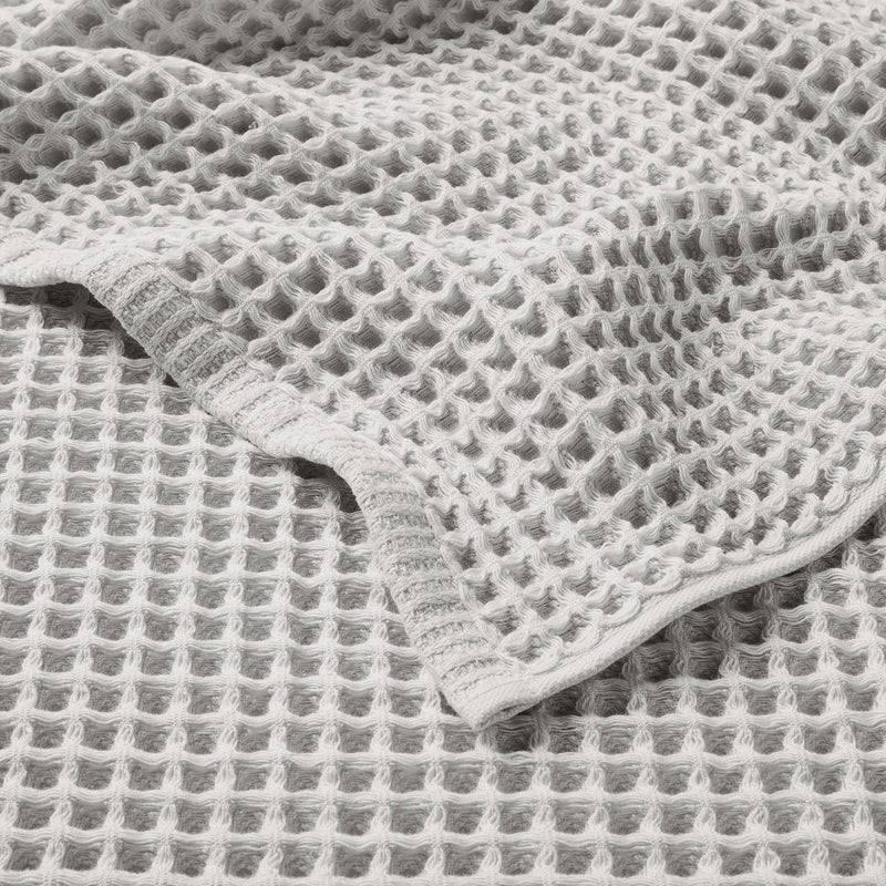Waffle Hand Towel Gray - Casaluna