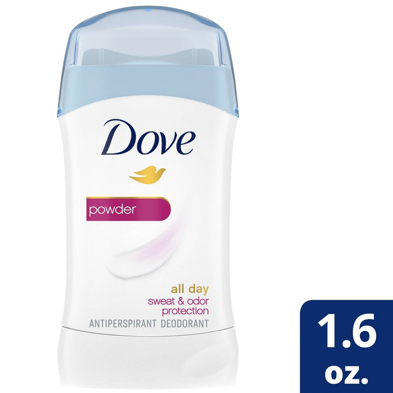 Dove Beauty Powder 24-Hour Invisible Deodorant 1.6oz EXP 11/2025