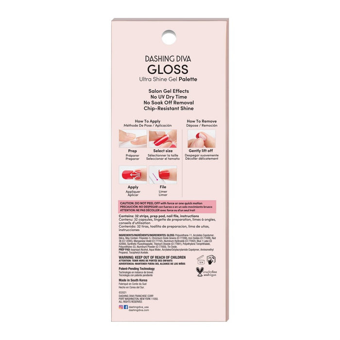 Dashing Diva Gloss Ultra Shine Gel Palette - After Glow
