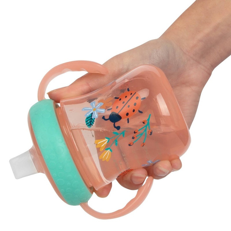 The First Years Soft Spout Trainer Cups - Lady Bug - 2pk/7oz