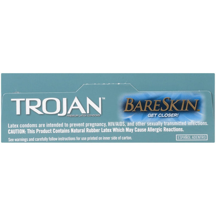 Trojan Bareskin Thin Premium Lubricated Condoms - 24ct