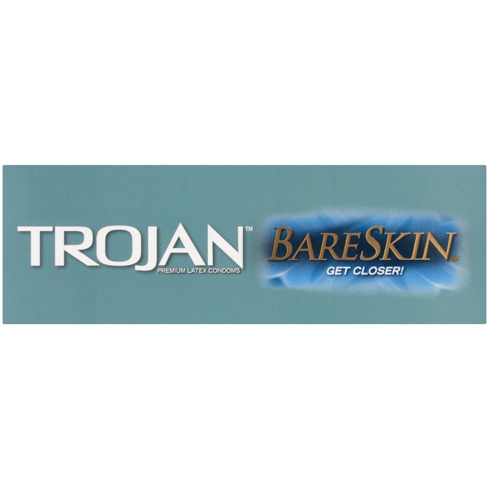 Trojan Bareskin Thin Premium Lubricated Condoms - 24ct